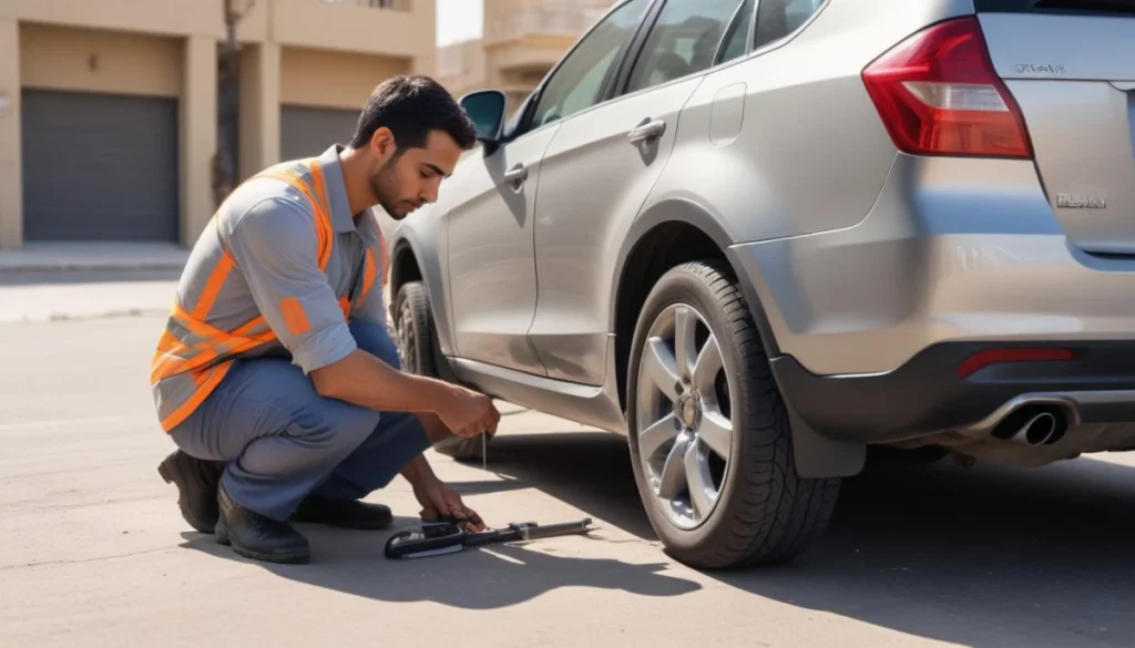 خدمات تصليح تاير في السالمية