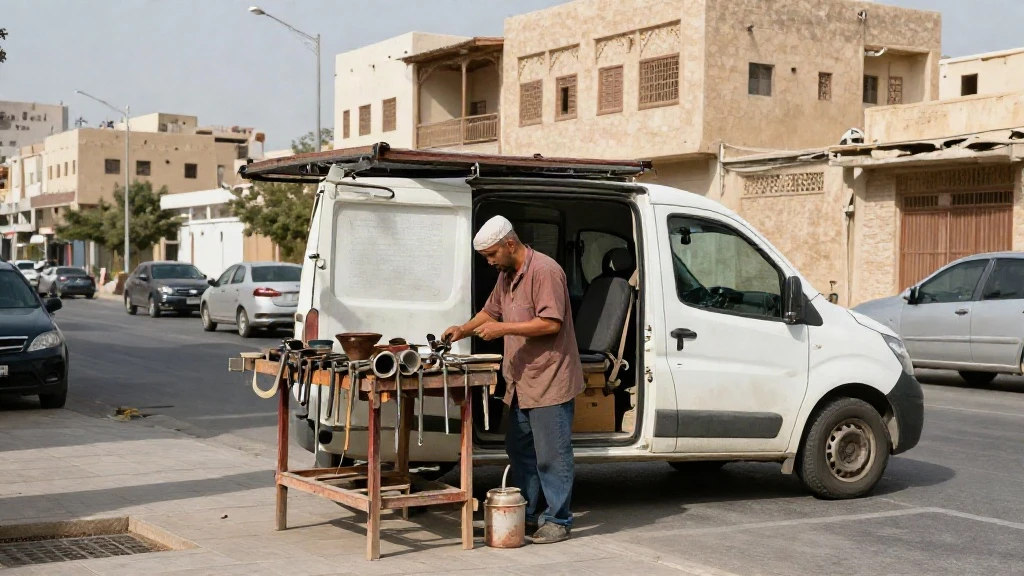 رقم كراج متنقل في الفروانية